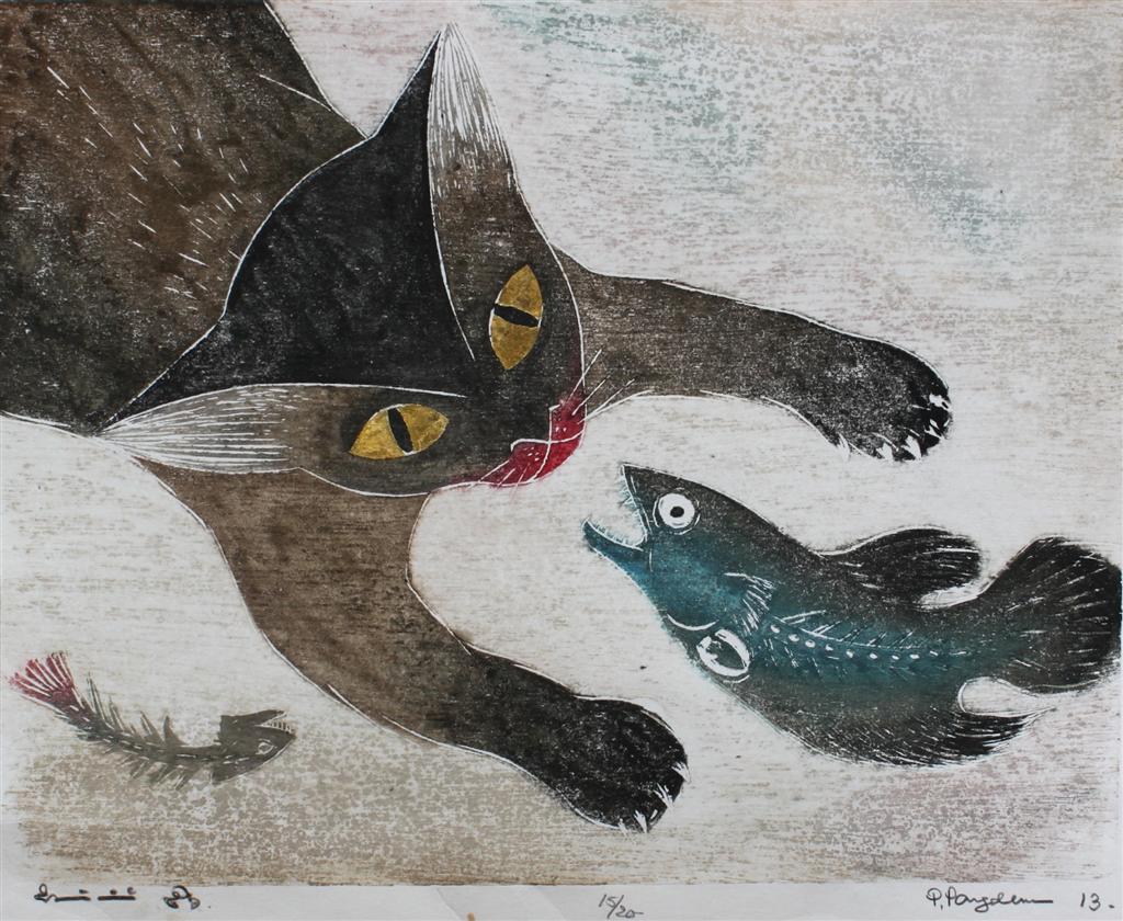 Cat and Fish